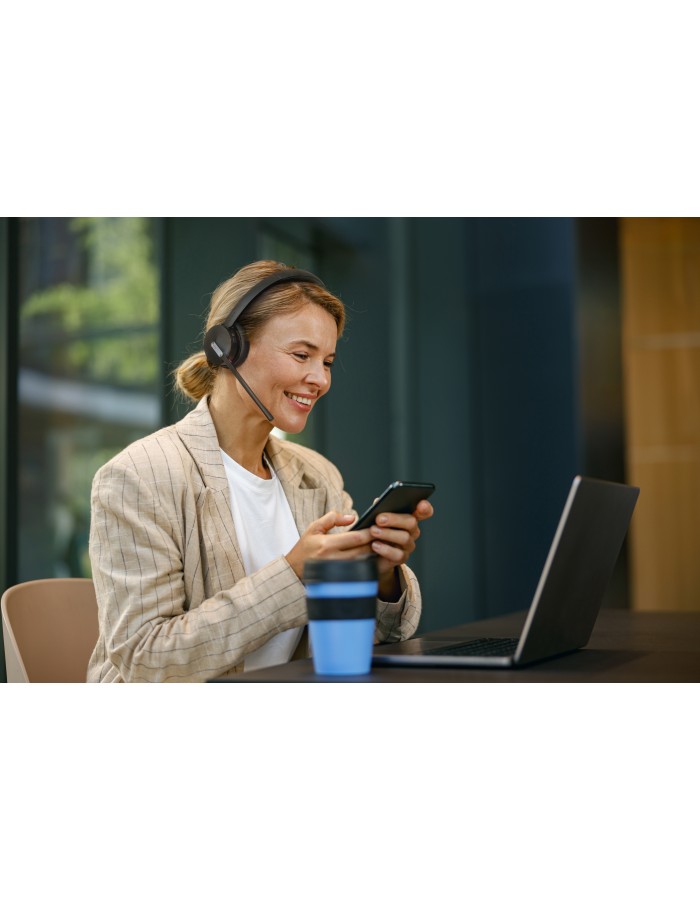 Yealink Headset Wireless Dual-Mode DECT/Bluetooth 3-Mic NC with DECT Dongle WH64 Hybrid Dual Teams Yealink Headset Wireless Dual-Mode DECT/Bluetooth 3-Mic NC with DECT Dongle WH64 Hybrid Dual Teams