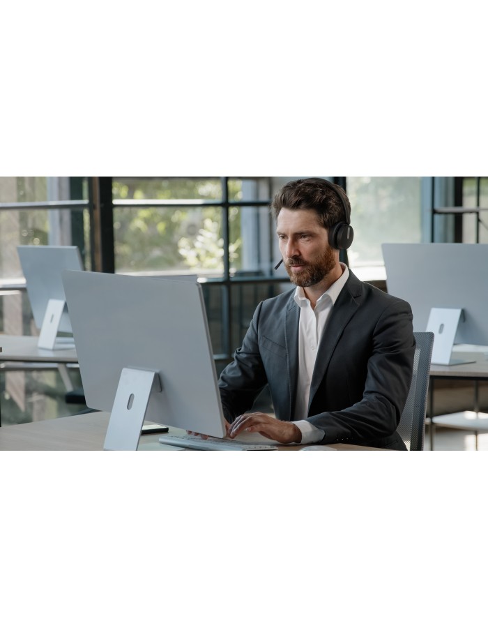 Yealink Headset Wireless Dual-Mode DECT/Bluetooth 3-Mic NC with DECT Dongle WH64 Hybrid Dual Teams Yealink Headset Wireless Dual-Mode DECT/Bluetooth 3-Mic NC with DECT Dongle WH64 Hybrid Dual Teams