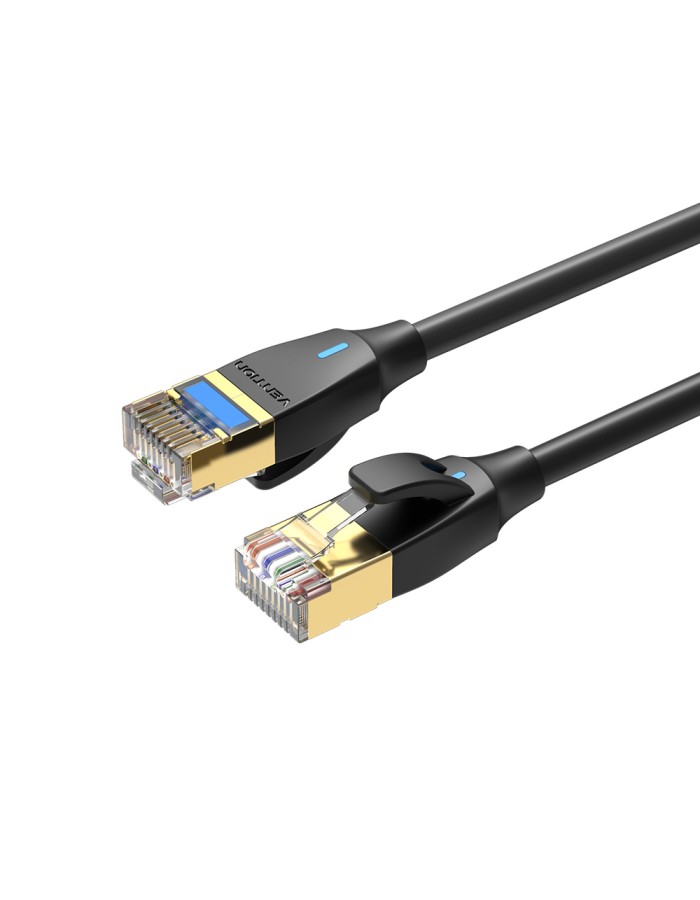 Vention NETWORK Cable CAT8 SFTP Slim 5.0m Black IKIBJ Vention NETWORK Cable CAT8 SFTP Slim 5.0m Black IKIBJ