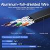 Vention NETWORK Cable CAT7 Flat 10.0m Black ICABL Vention NETWORK Cable CAT7 Flat 10.0m Black ICABL