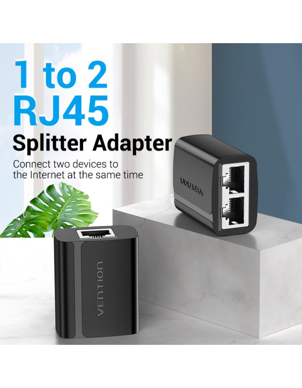 Vention NETWORK Adaptor 1 to 2 RJ45 Splitter IPTB0