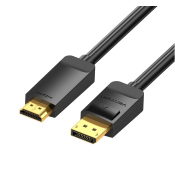 Vention DisplayPort Cable to HDMI 4K30Hz 5.0m HAGBJ