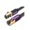 Vention NETWORK Cable CAT7 Flat 10.0m Black ICABL