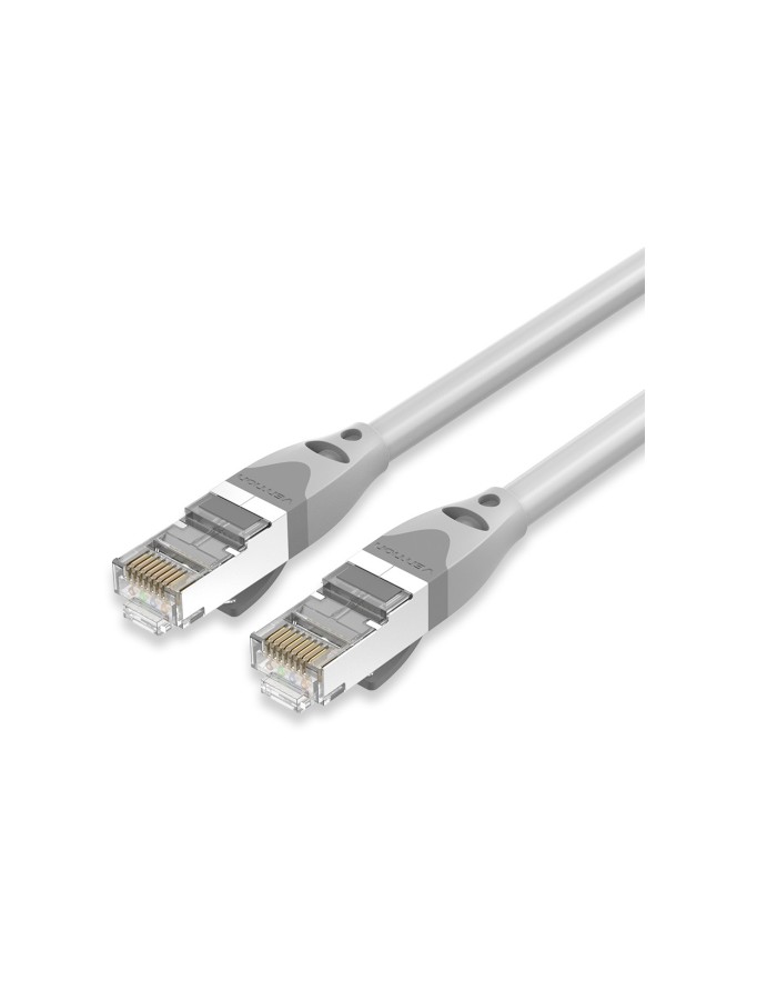 Vention NETWORK Cable CAT6A SFTP 0.3m Grey IBHHAA