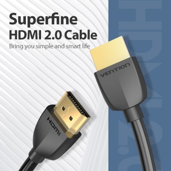 Vention HDMI Cable Ultra Thin 1.0m AAIBF Vention HDMI Cable Ultra Thin 1.0m AAIBF