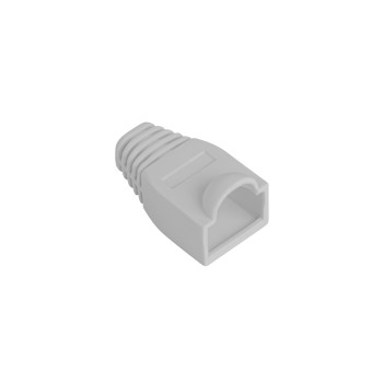 Lanberg RJ45 Strain Relief Boot Cap Pack of 100 Grey PLB-1000-S