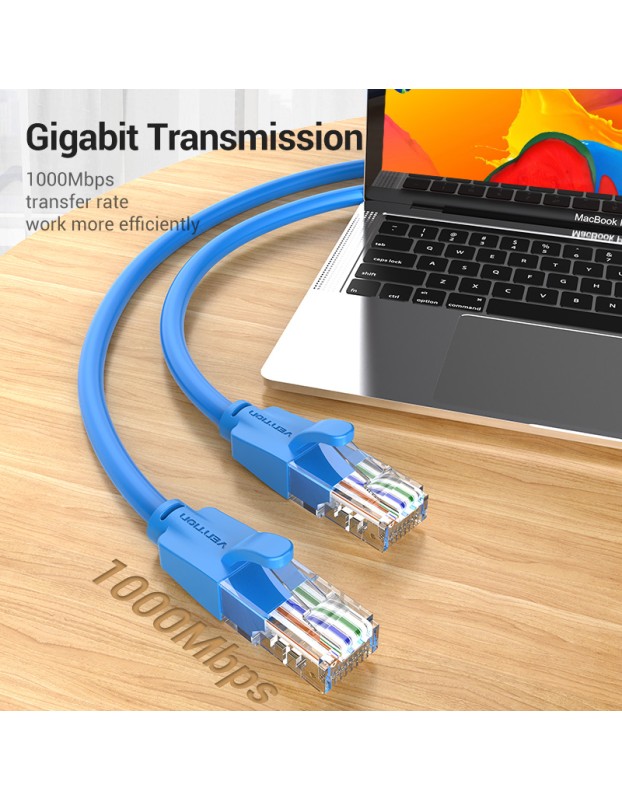 Vention NETWORK Cable CAT6 UTP 0.5m Blue IBELD Vention NETWORK Cable CAT6 UTP 0.5m Blue IBELD