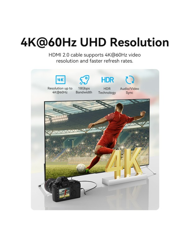 Vention HDMI to HDMI Mini Cable 1.5m AGHBG