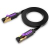 Vention NETWORK Cable CAT7 Flat 1.5m Black ICABG