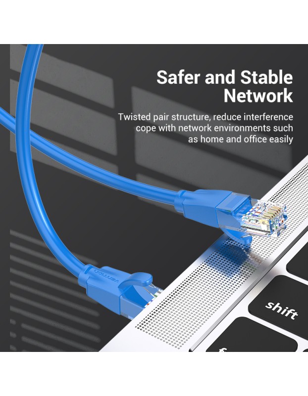 Vention NETWORK Cable CAT6 UTP 1.0m Blue IBELF Vention NETWORK Cable CAT6 UTP 1.0m Blue IBELF