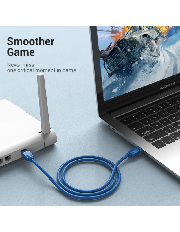 Vention NETWORK Cable CAT6 UTP 1.0m Blue IBELF Vention NETWORK Cable CAT6 UTP 1.0m Blue IBELF