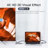 Vention HDMI Switch 3-Port 4K 1.4 with Audio Separation AFJH0 Vention HDMI Switch 3-Port 4K 1.4 with Audio Separation AFJH0