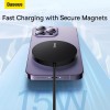 Baseus Charger Desktop Wireless 15W Magnetic Simple Mini3 Black Baseus Charger Desktop Wireless 15W Magnetic Simple Mini3 Black
