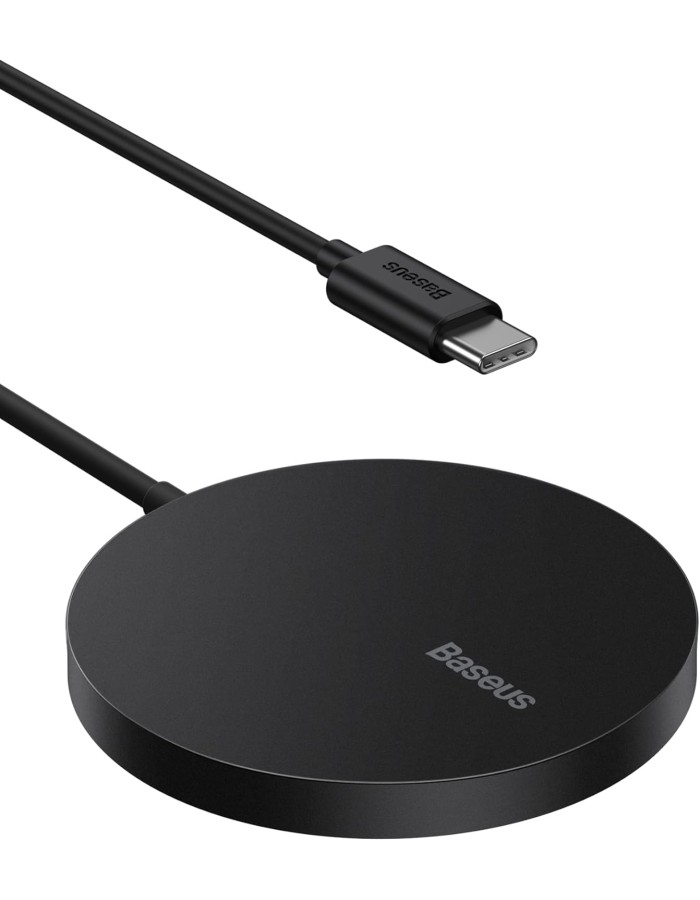 Baseus Charger Desktop Wireless 15W Magnetic Simple Mini3 Black Baseus Charger Desktop Wireless 15W Magnetic Simple Mini3 Black