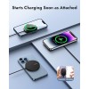 Baseus Charger Desktop Wireless 15W Magnetic Simple Mini3 Black Baseus Charger Desktop Wireless 15W Magnetic Simple Mini3 Black