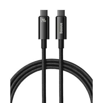 Baseus Cable USB-C to USB-C Tungsten Gold 240W 1.0m Blk