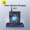 Baseus Charger Wall 30W 2xUSB-A/1xUSB-C Cube EU Black Baseus Charger Wall 30W 2xUSB-A/1xUSB-C Cube EU Black