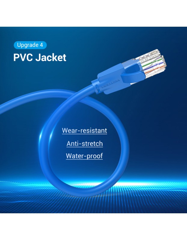 Vention NETWORK Cable CAT6 UTP 1.0m Blue IBELF Vention NETWORK Cable CAT6 UTP 1.0m Blue IBELF