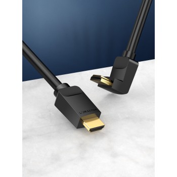 Vention HDMI Cable Right Angle 90 Degrees 3.0m AARBI Vention HDMI Cable Right Angle 90 Degrees 3.0m AARBI