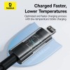 Baseus Cable Lightning to USB-C Gem Series 1.0m 20W Black Baseus Cable Lightning to USB-C Gem Series 1.0m 20W Black