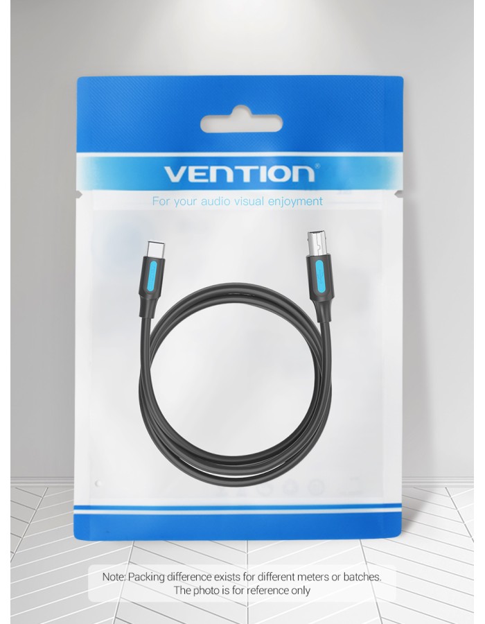 Vention IT Cable USB-C 2.0 to USB-B Male for Printer 2.0m CQUBH