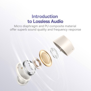 Baseus Headphones In Ear Beans TWS Bowie E18 White Baseus Headphones In Ear Beans TWS Bowie E18 White