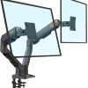 NBMounts G65 Dual Arm Heavy Duty Gas Desk Monitor Mount