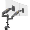 NBMounts H180 Twin Arm Gas Desktop Monitor Mount (upgraded version)