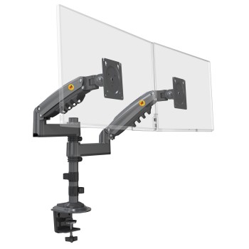 NBMounts H180 Twin Arm Gas Desktop Monitor Mount (upgraded version)