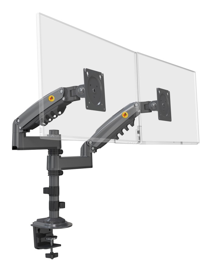 NBMounts H180 Twin Arm Gas Desktop Monitor Mount (upgraded version) NBMounts H180 Twin Arm Gas Desktop Monitor Mount (upgraded version)