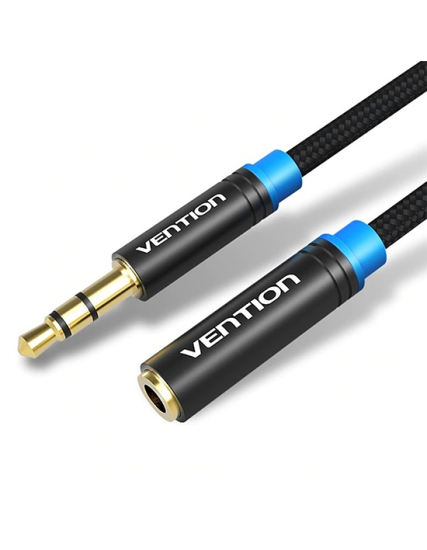 Vention AUDIO 3.5mm M-F Extension Cable Metal 1.0m VAB-B06-B100-M Vention AUDIO 3.5mm M-F Extension Cable Metal 1.0m VAB-B06-B100-M