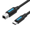 Vention IT Cable USB-C 2.0 to USB-B Male for Printer 2.0m CQUBH