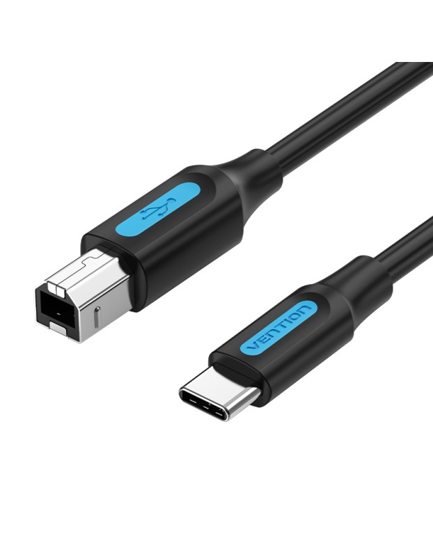 Vention IT Cable USB-C 2.0 to USB-B Male for Printer 2.0m CQUBH