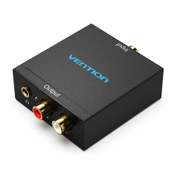 Vention BDFB0 Digital to Analog Converter Optical-Coaxial to 3.5mm-2RCA