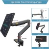 NBMounts G45 Extra Long Arm Desk Monitor Mount (replaces G70) NBMounts G45 Extra Long Arm Desk Monitor Mount (replaces G70)