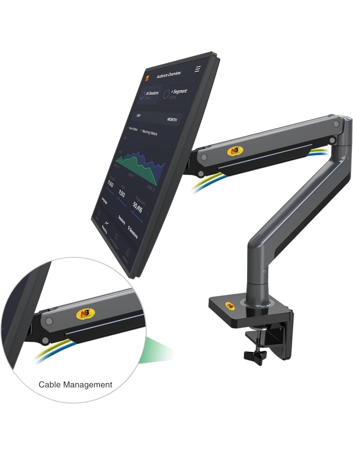 NBMounts G45 Extra Long Arm Desk Monitor Mount (replaces G70) NBMounts G45 Extra Long Arm Desk Monitor Mount (replaces G70)