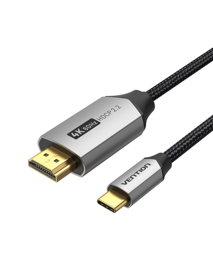 Vention USB-C to HDMI Converter Cable Braided 4K60Hz 1.0m CRBBF Vention USB-C to HDMI Converter Cable Braided 4K60Hz 1.0m CRBBF