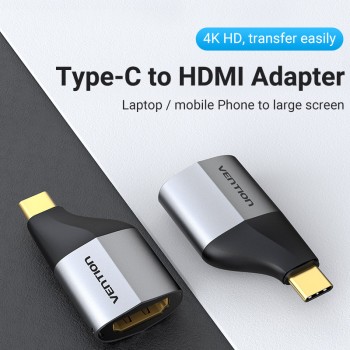 Vention Converter USB-C to HDMI Female 4K60Hz TCAH0 Vention Converter USB-C to HDMI Female 4K60Hz TCAH0