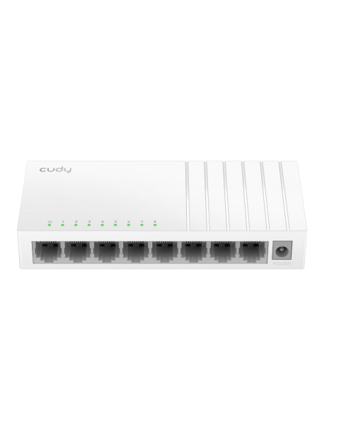 Cudy Switch Fast Ethernet 8-Ports Desktop FS108D with UK Plug