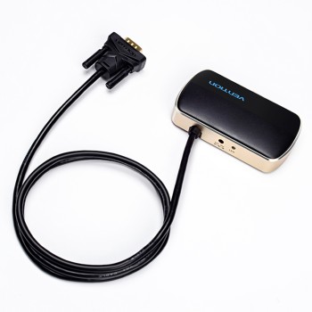 Vention VGA Splitter 2-Port with Power & VGA Cable 1.0m DBABF Vention VGA Splitter 2-Port with Power & VGA Cable 1.0m DBABF