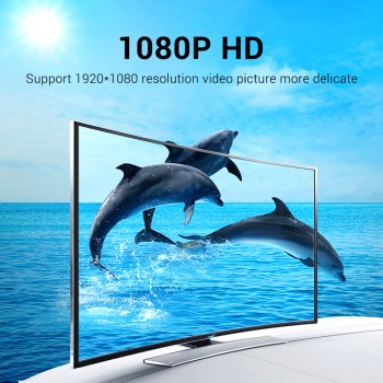 Vention HDMI Cable to VGA+Audio & USB Power 2.0m ABIBH Vention HDMI Cable to VGA+Audio & USB Power 2.0m ABIBH