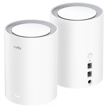 Cudy Mesh AX1800 Dual Band Gigabit Wi-Fi 6 2-Pack M1800 Cudy Mesh AX1800 Dual Band Gigabit Wi-Fi 6 2-Pack M1800