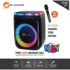N-Gear FLASHBANGER 606 Karaoke Speaker BT/USB with 1x Wireless Microphone