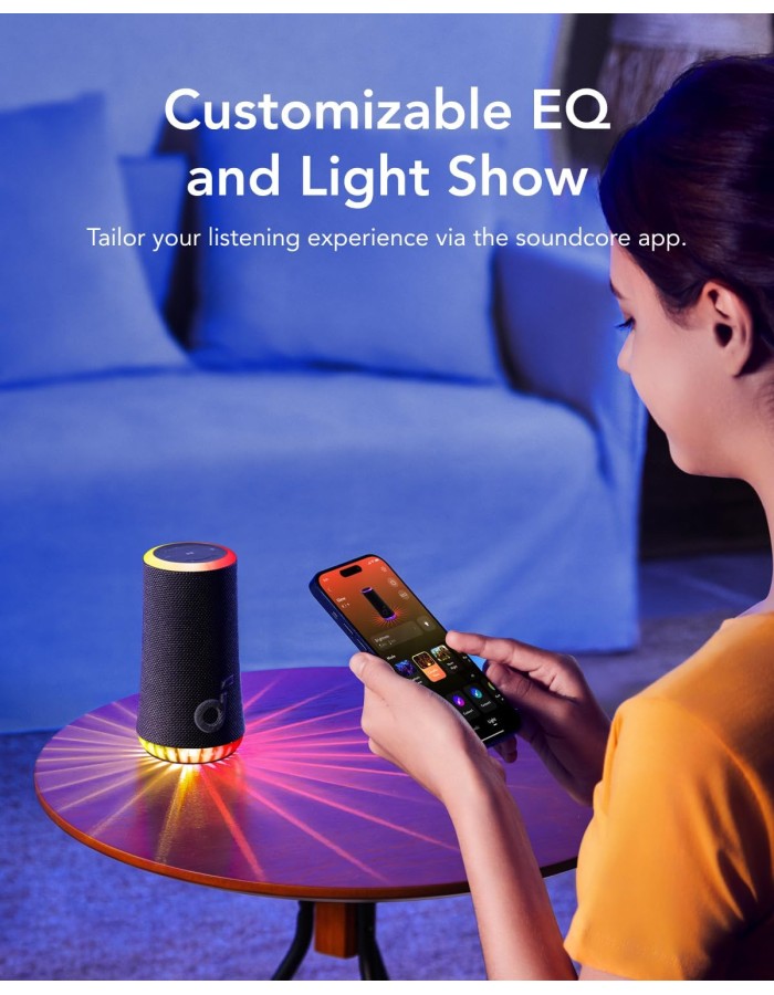 Anker Soundcore Speaker BT IP67 Glow Black Anker Soundcore Speaker BT IP67 Glow Black