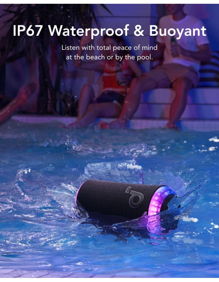 Anker Soundcore Speaker BT IP67 Glow Black Anker Soundcore Speaker BT IP67 Glow Black