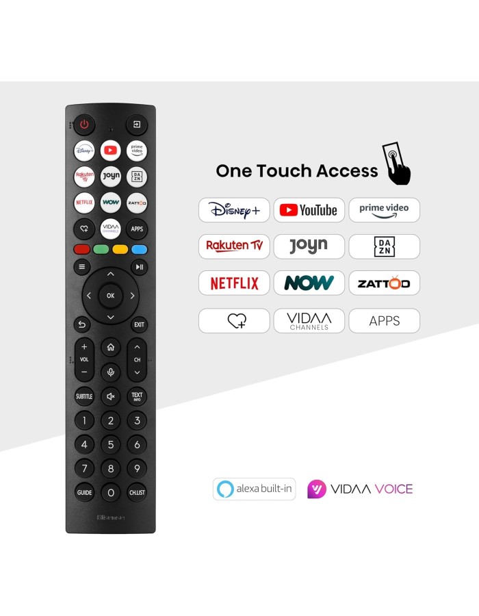 Hisense 65U6NQ 65'' 4K Smart QLED Mini LED TV