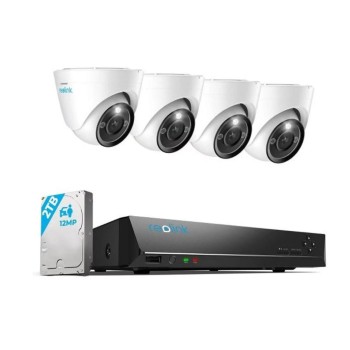Reolink KIT 8xChNVR+4x12MP Dome+2TB NVR RLK8-1200D4-A