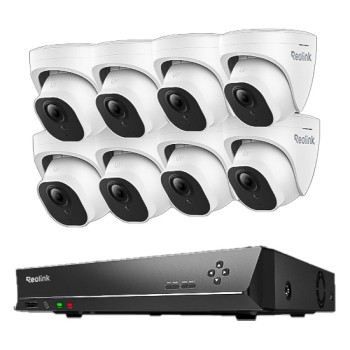 Reolink KIT 16xChNVR+8x8MP Dome+4TB RLK16-800D8-8MP