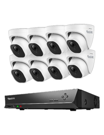 Reolink KIT 16xChNVR+8x8MP Dome+4TB RLK16-800D8-8MP
