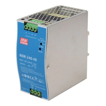 Meanwell NDR-240-48 Industrial DIN Rail PSU 48V 240W